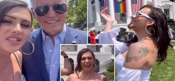 Beyaz Saray’da skandal LGBT gösterisi! Joe Biden’ın o görüntüleri olay oldu