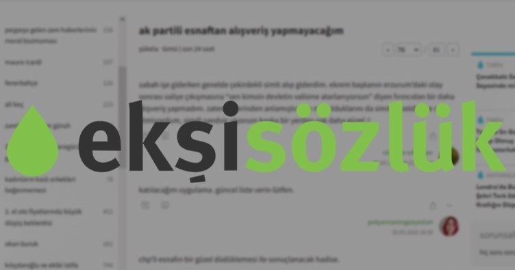 Ekşi Sözlük’te skandal provokasyon:FETÖ ve PKK gibi terör örgütlerinin propaganda sitesi