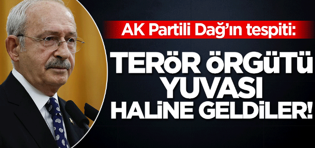 AK Partili Hamza Dağ’ın tespiti: CHP terör örgütü yuvası haline geldi!