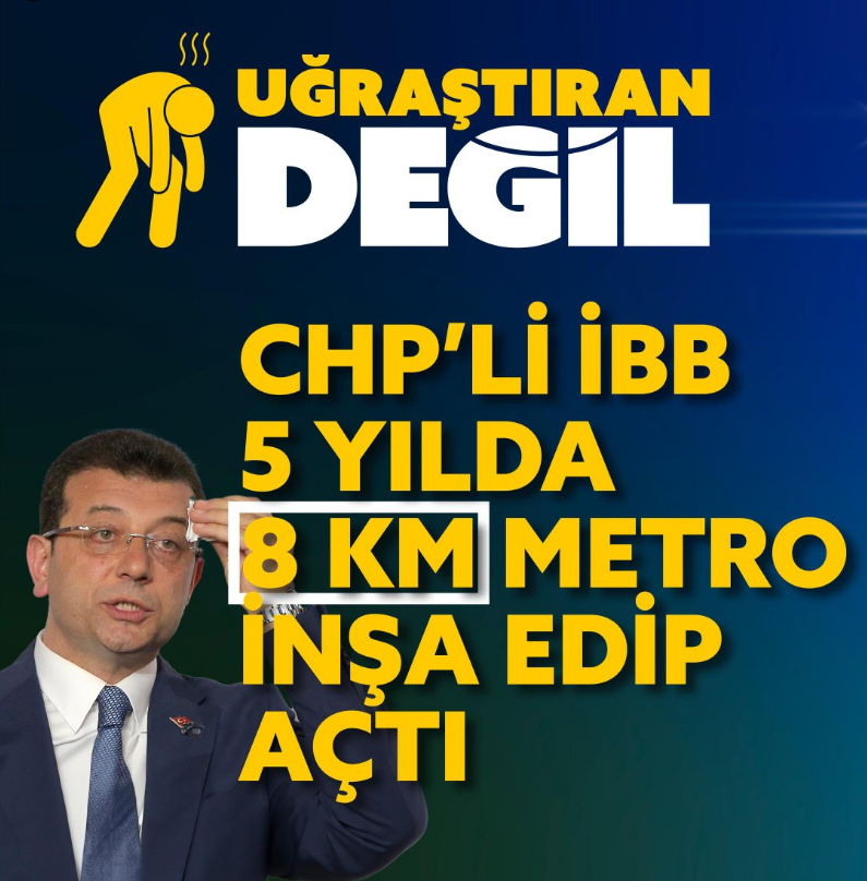 İstanbul’da Metro Sorunlarına Çözüm İçin Belediye Başkanı Ekrem İmamoğlu Değiş!
